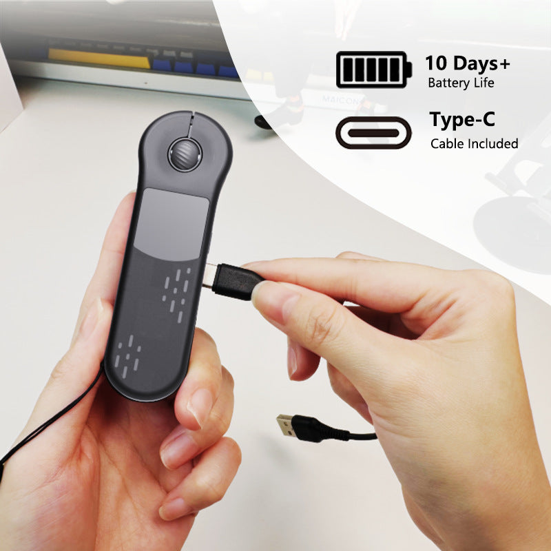 Xring D13 - Hand Grip Mouse with Laser Pointer